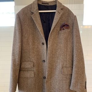 J crew overcoat size 44 large
